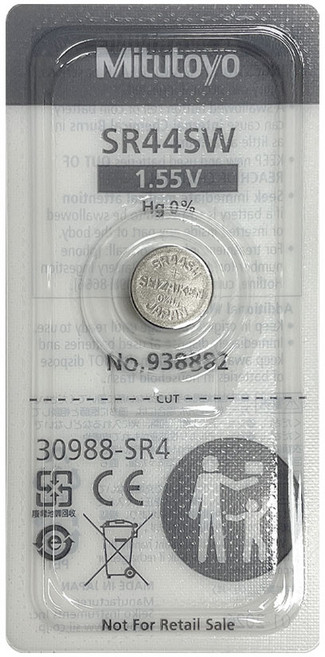 미쓰도요 정품배터리 SR44 1.5V 938882, 1개