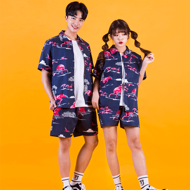 플라밍고 네이비세트 반티코스튬
