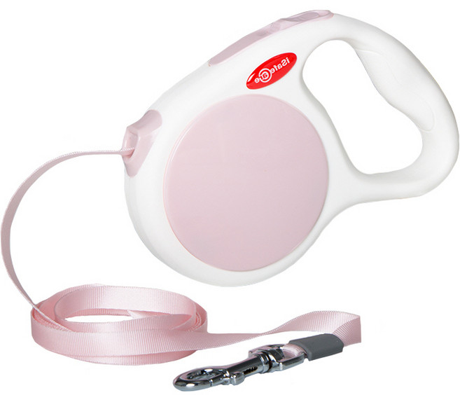 츄펫 파스텔 애견 강아지 자동 리드줄 3m 강아지줄 산책줄 개줄, 핑크, 1개