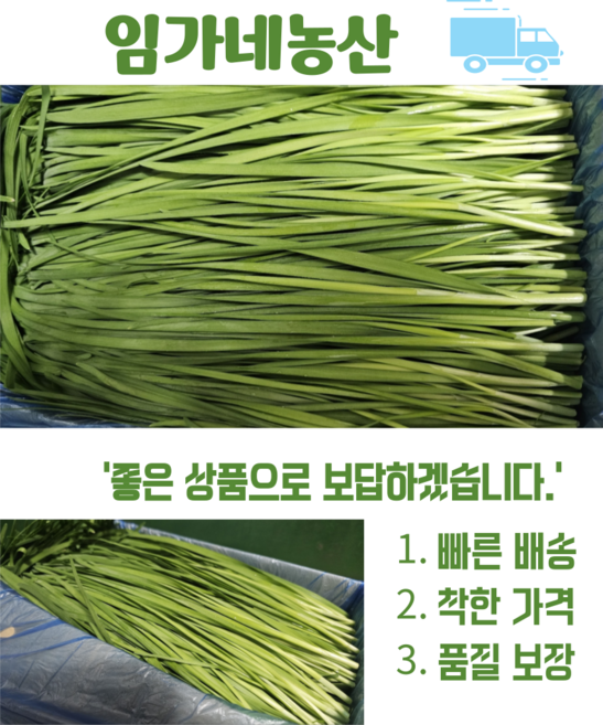 [임가네농산] 부추 국내산 부추4kg 8kg, 1개