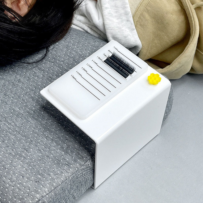 속눈썹연장 베개 거치대/ 작업 편의성 좋은 베개받침대, 1개, 화이트