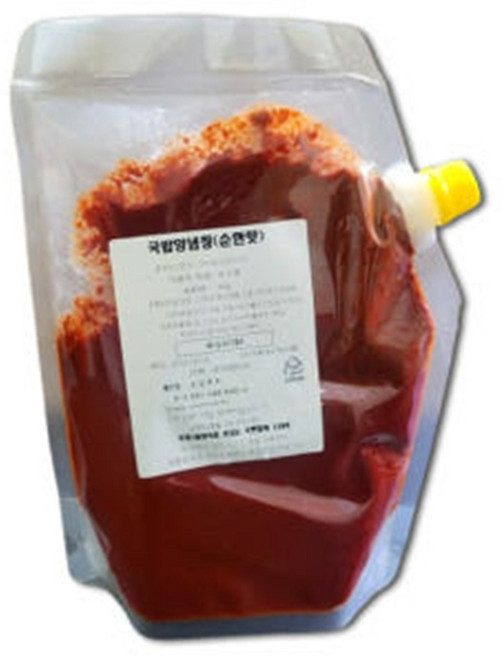(무료배송) 신선푸드 국밥 양념장 다대기 (순한맛) 1kg, 2개