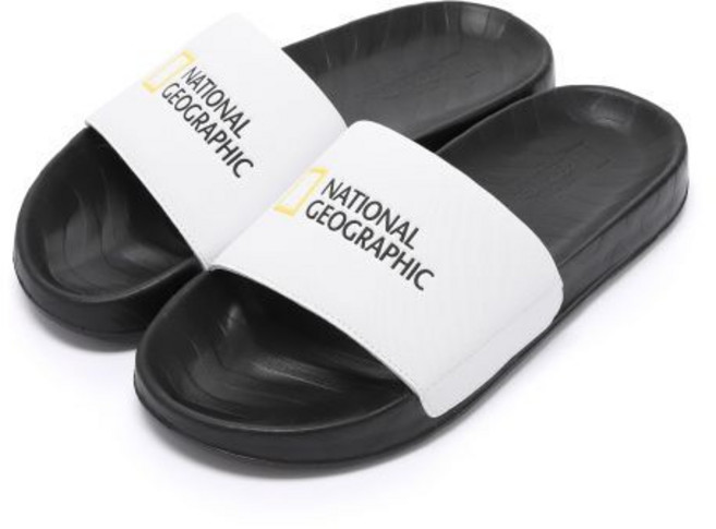 내셔널지오그래픽 ACC N252USD321 리플 V2 슬라이드 WHITE L7K3