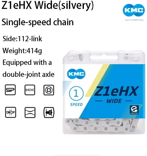 KMC K1SL Narrow 체인 BMX 자전거 부품 100 Links, 01 K1SL Gold
