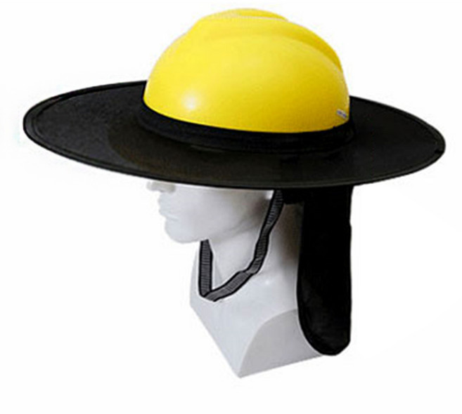 안전모햇빛가리개 안전모그늘이 안전모썬캡 안전모그늘막 안전모챙, 블랙, 1개