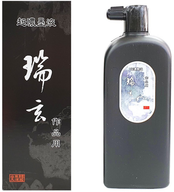 서현초농묵액 450ml 국산 작품용 먹물 서예용품 동남필방, 1개