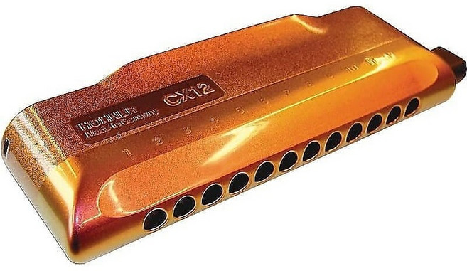 호너 하모니카 CX12 재즈 크로매틱 C Key HOHNER CX-12 M754601, 1개