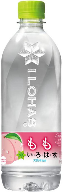 이로하스 모모 복숭아맛 540ml - 24개, 1ml