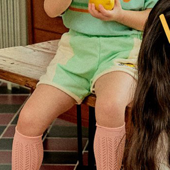느엘 유아용 배색여름반바지
