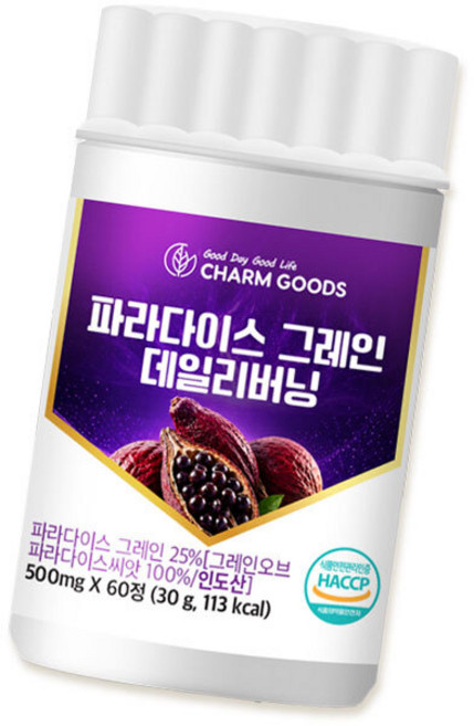 모로오렌지 파라다이스 그레인 추출 분말 영양 보충 정제 참굿즈, 1개, 60정