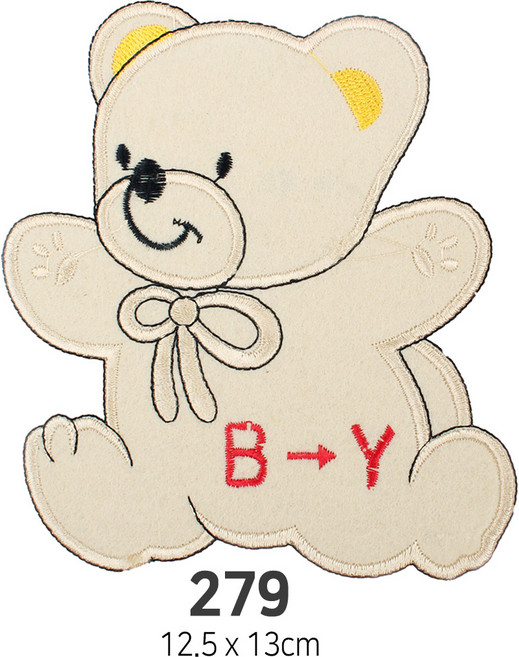 와펜 DIY 자수 패치 와펜모음 열부착식와펜, 4개, 와펜 패치 279번