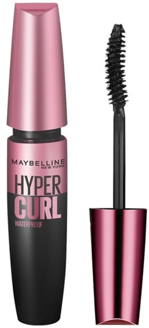 메이블린뉴욕 볼륨 익스프레스 하이퍼 컬 워터프루프 블랙 마스카라 107922, One Size, 01 블랙, 단품, 1개 - 쿠팡