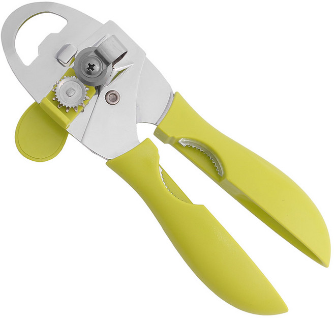 키친트리 만능 캔 오프너, 그린, 1개