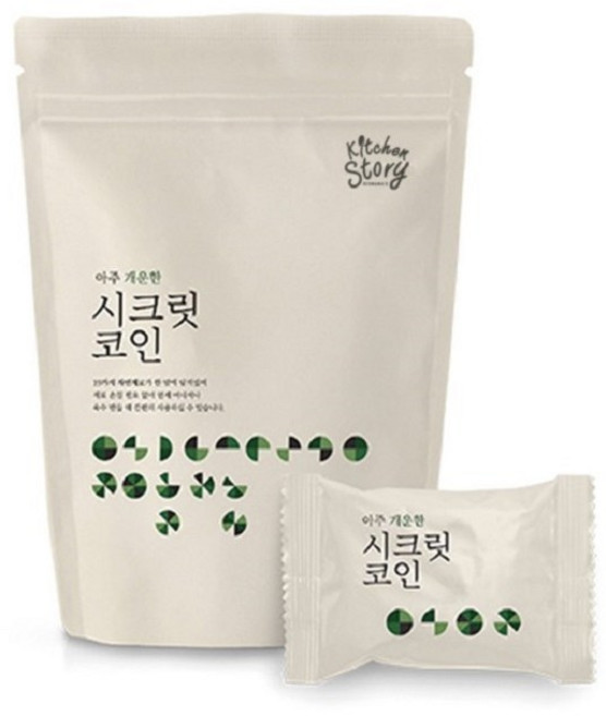 키친스토리 빅마마 이혜정의 시크릿코인 아주 개운한맛, 80g, 4개