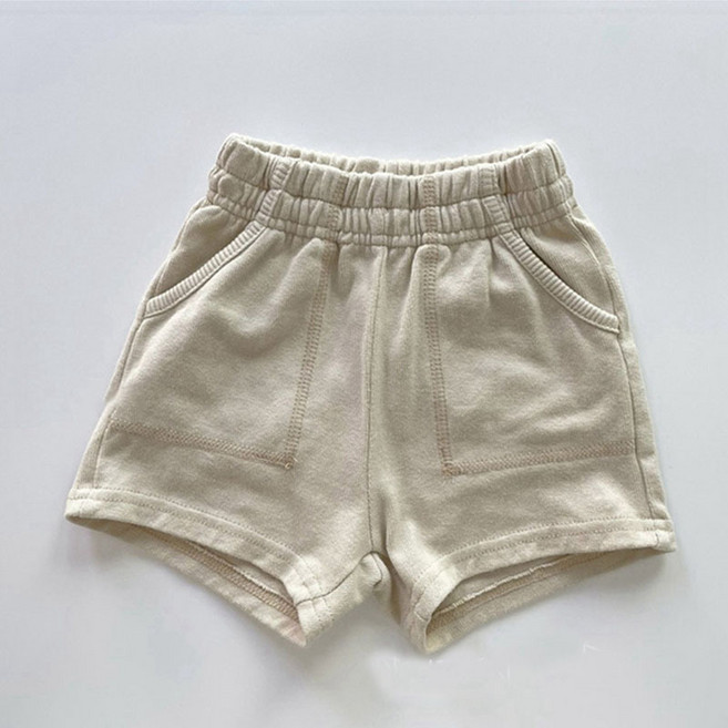 嬰幼童寬鬆休閒棉短褲 春夏寶寶條紋波點造型