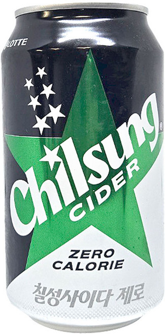 롯데 칠성사이다 제로, 355ml, 1개