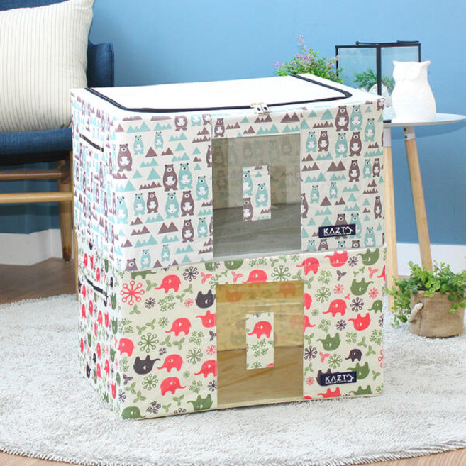 아트박스/가쯔 폴라캐릭터와이어리빙박스56L일반형2개, 2개