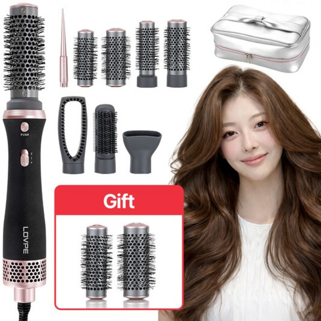 [뽕 롤러 2개] 에어 스타일러 뽕고데기 LD-317, 상세설명 참조, 없음