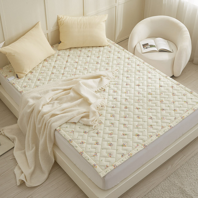 티니핑 탄소매트 전기매트 전자파없는 어린이 전기요 한일의료기, 2인용 퀸 (150X200cm), 뽀니핑 노랑