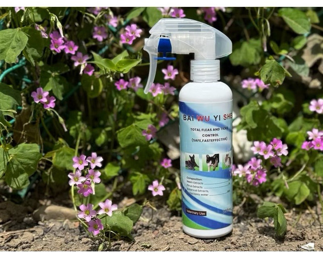 百無一蝨 噴劑 全效跳蚤壁蝨防護 安全有效 250ml 獸醫使用, 1個