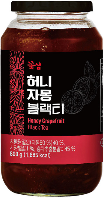 꽃샘 허니자몽블랙티, 7개, 800g, 1개입