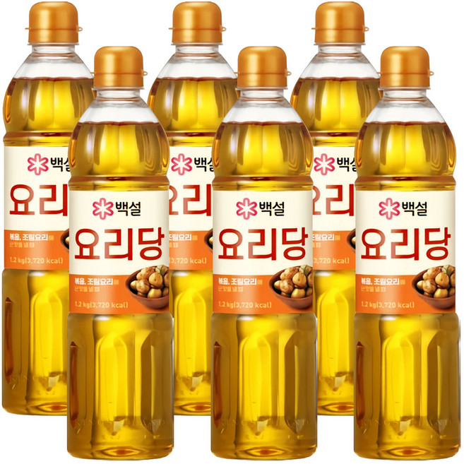 백설 요리당, 1.2kg, 6개