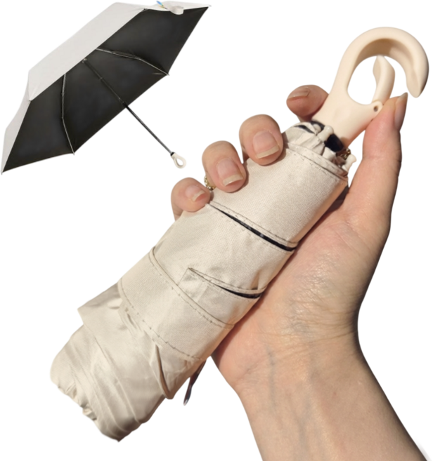 히파즈 초경량 우산 UV자외선차단 접이식 양산