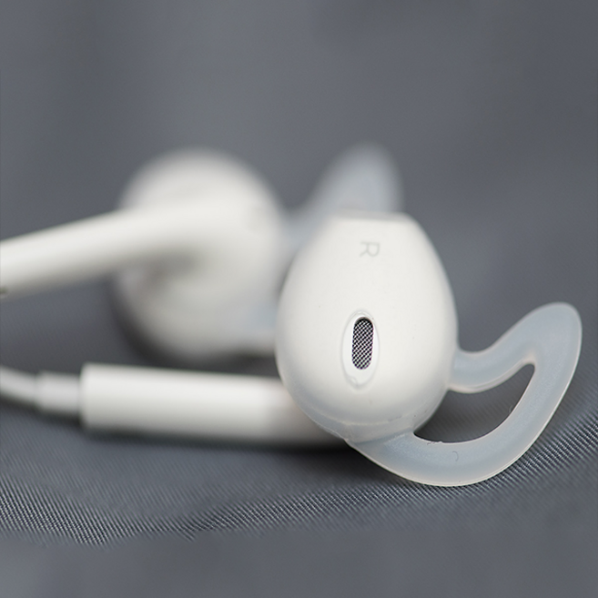 비블럭 [1+1] 아이폰 유선 이어폰 가이드 이어캡 이어팟 이어팁 실리콘 커버 에어팟 1세대 2세대 호환, [1+1] 이어팟 가이드