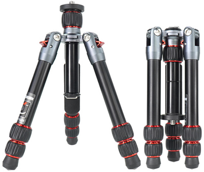 호루스벤누 FX-MV3A 울트라 트레블러 메탈 미니삼각대, Leg Only, 1개