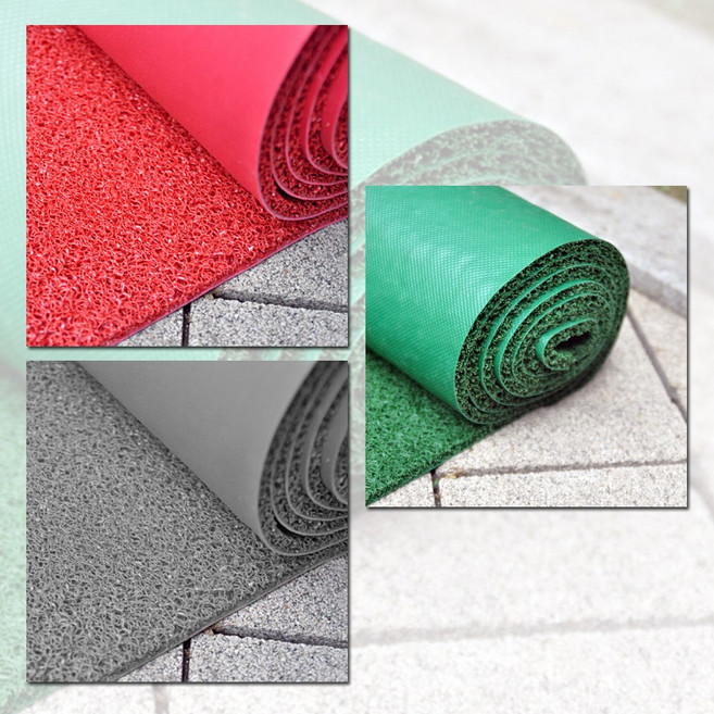 [매직크린] 쿠션 롤매트 A형그레이 헬스장 수영장 샤워실 매트, 그레이