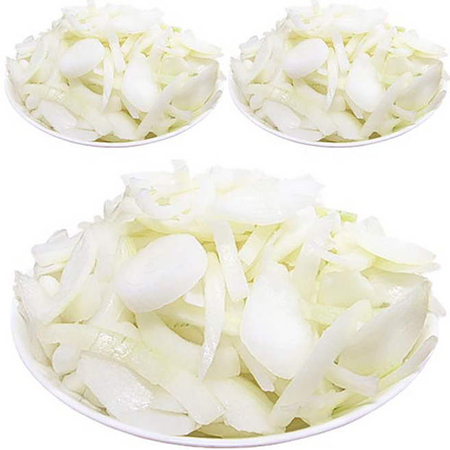 냉동 양파 슬라이스 양파채, 3개, 1kg