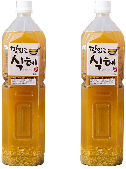 맛있는 호박식혜 1.5L x 2개입 무방부제, 2개