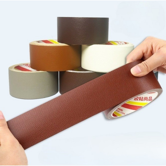 강력 접착 가죽 수선 테이프 가죽 패치3.0/5.0cmX3M, 1개, 브라운_폭 3cm 길이 3M