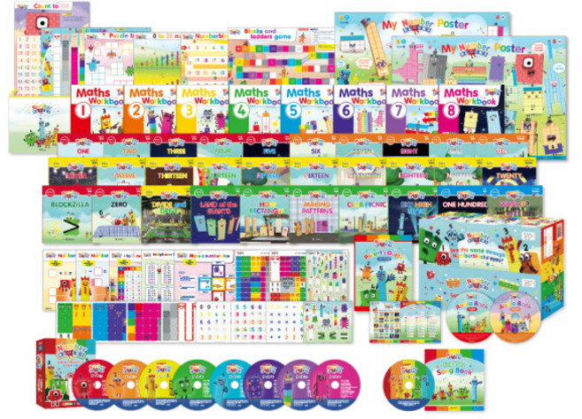 [러닝리소스] (가베가족) KS7951 넘버블록스 DVD 세트, 상세 설명 참조, 상세 설명 참조, 상세 설명 참조