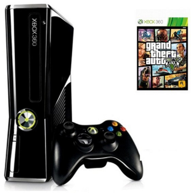 XB360S 250GB 신형 콘솔(XBOX360/중고) + 소프트2장