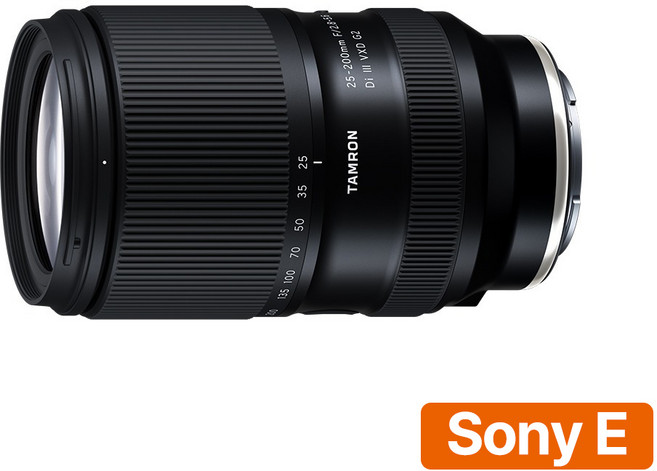 [지금사면 3년보증 + 5만P 증정] 탐론 25-200mm F/2.8-5.6 Di III VXD G2 A075 소니FE 마운트 렌즈