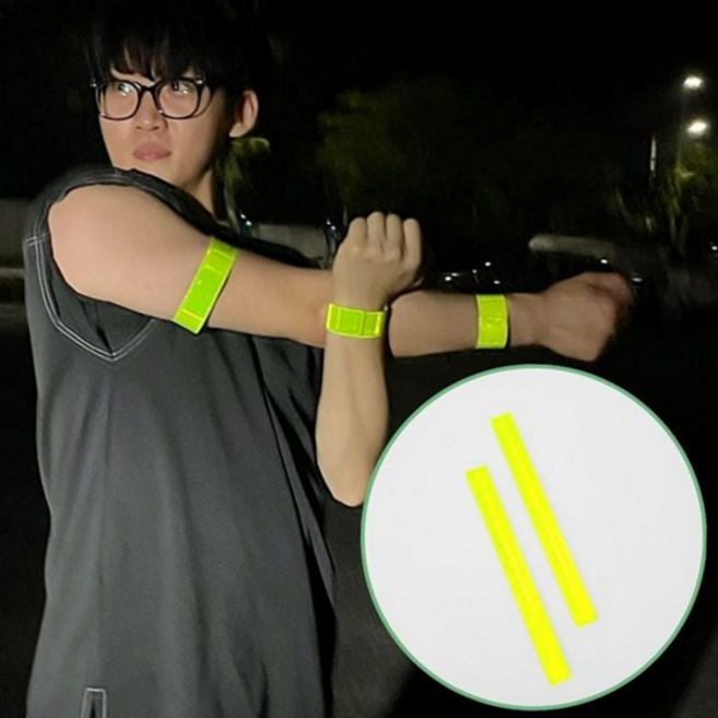 야간 반사 팔찌 러닝 암밴드 손목 야간 스포츠 밴드 발목