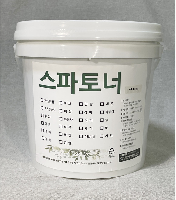 스파토너4kg 입욕제, 4kg, 1개
