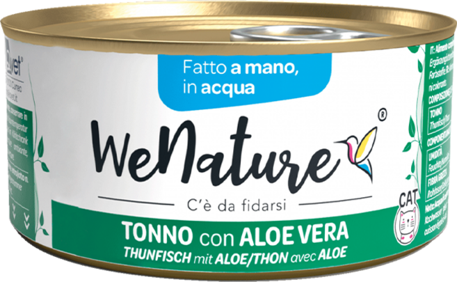 위네이쳐 튜나 위드 알로에 인 워터 85g 고양이 습식캔, 24개