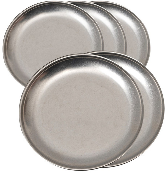 라인하임 스텐 원형접시 세트, 1세트, 빈티지