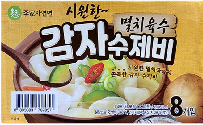 코스트코 감자수제비 이가자연면, 1.492kg, 1개