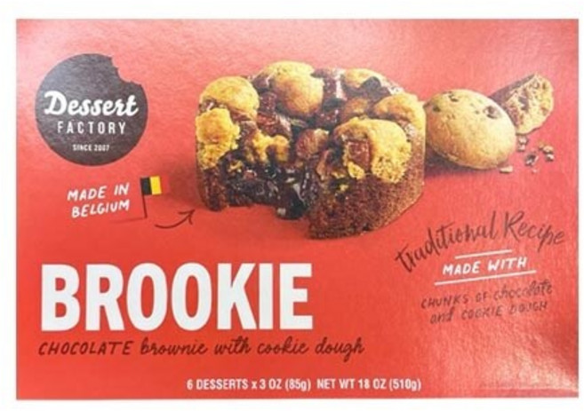 [코스트코] DESSERT FACTORY 브루키 510G_85Gx6_냉장, 6개, 510g