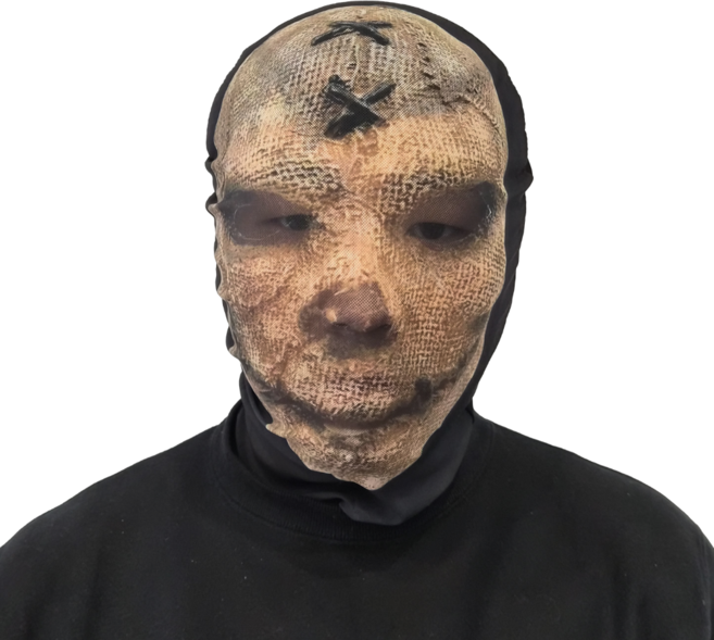 공포 복면 마스크 가면, 1개, 4번