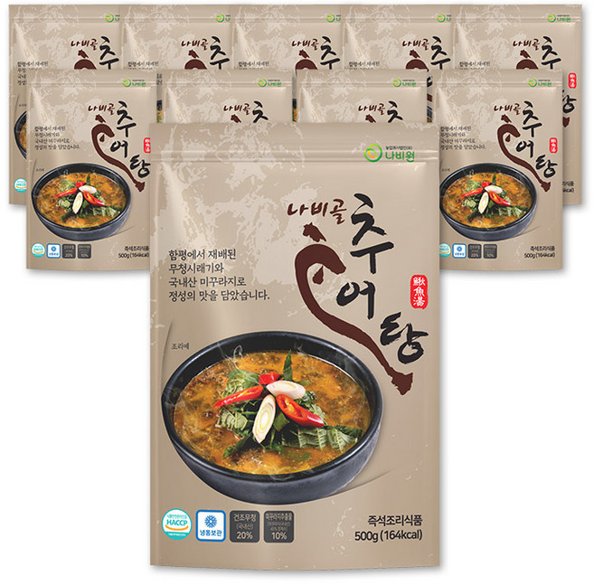 나비골 추어탕, 500g, 10개