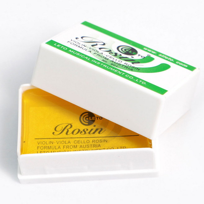 오를레앙 사각 대형 송진 바이올린 비올라 첼로, 상세 설명 참조, 1개