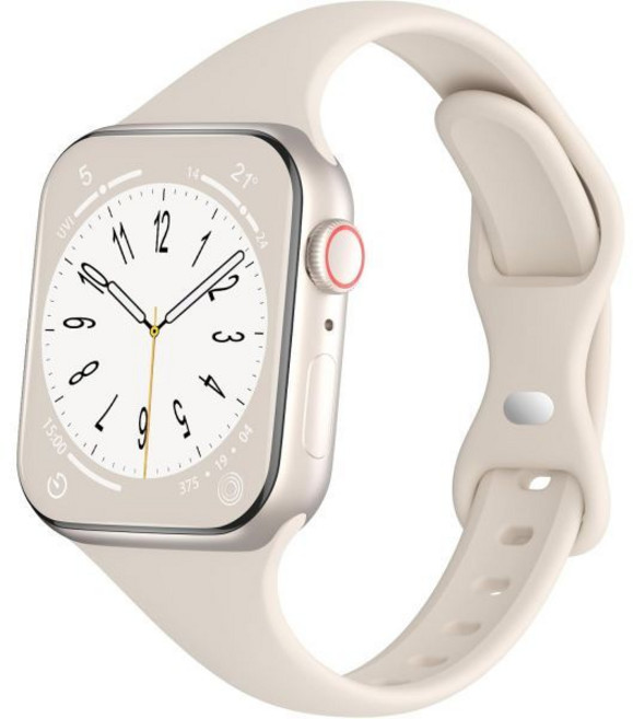 Apple Watch 밴드에 호환되는 스포츠 슬림 실리콘 밴드 38mm 42mm 40mm 44mm 41mm 45mm 46mm 49mm iWatch 시리즈 1110987SE654