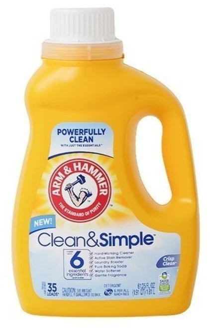 암앤해머 클린앤심플 세탁세제 1.29리터, 1개, 1.29L - 쿠팡