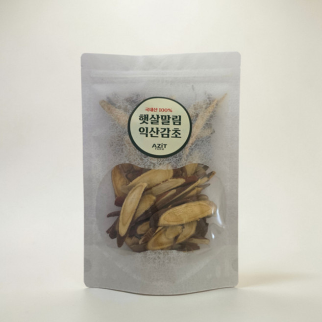 국내산 슬라이스 건감초 한방차 건강차용, 5개, 120g