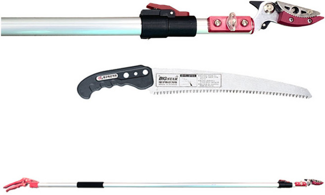 화신 3단 고지톱 고지가위 S-310, 1개