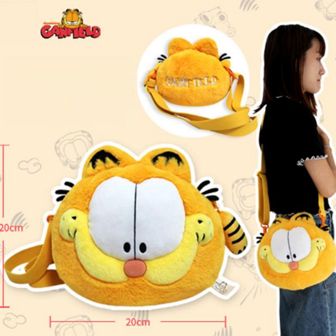 가필드 인형 봉제 부드러운 고양이 플러시 만화 플러시 인형 소년 소녀 크리스마스 장식 선물, [03] shoulder bag